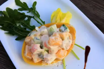 Make Mango shrimp salad step 5