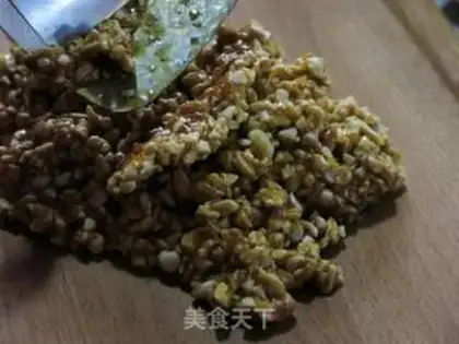 Make Peanut sugar step 12