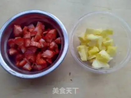 Make Strawberry chicken wings step 2