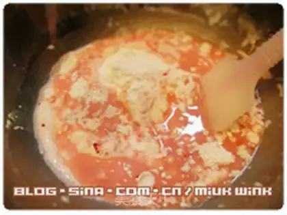 Make Pink soup step 6