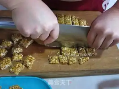 Make Peanut sugar step 16