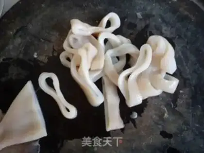 Make Fried squid rings step 1