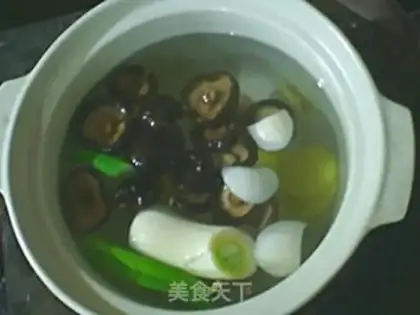 Make The chicken soup step 3