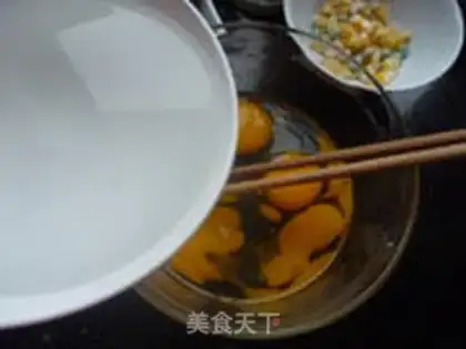 Make Shrimp eggs step 1