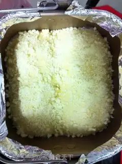 Make Grape soufflés, big toast step 4