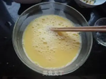 Make Shrimp eggs step 2