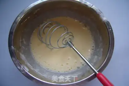 Make French crepes step 2
