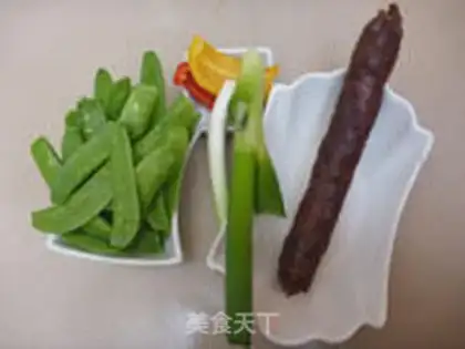 Make Dutch soy sausage step 1