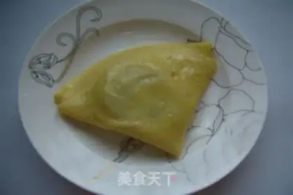 Make French crepes step 5