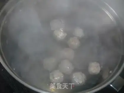 Make The mushroom meatballs step 5