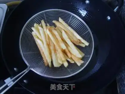 Make Homemade fries step 7