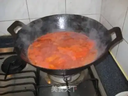 Make Cheese juice, fat cow noodles step 7