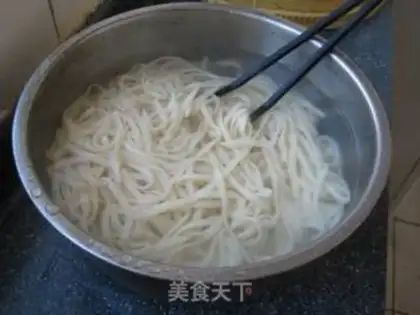 Make Cheese juice, fat cow noodles step 10