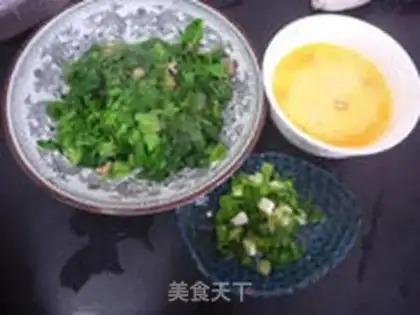 Make Pineapple pouring eggs step 2