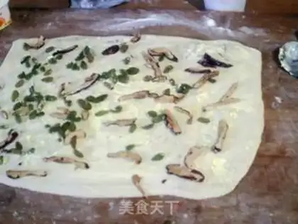 Make Red date rolls step 2