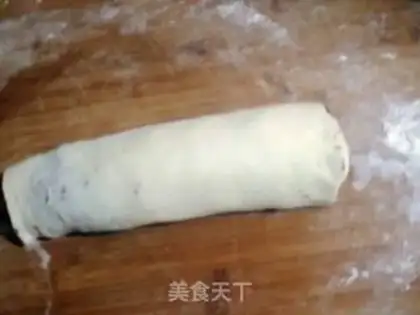 Make Red date rolls step 5