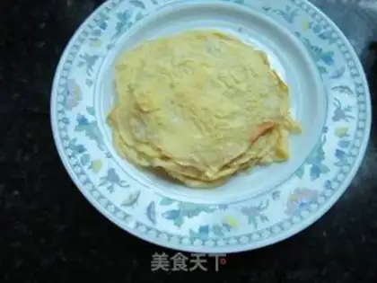 Make Eggskin dumplings step 5