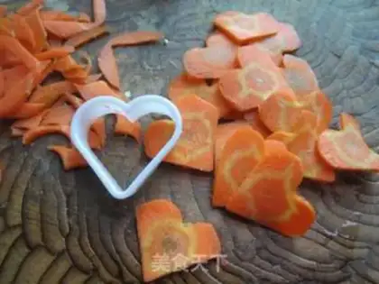 Make Vanished carrots step 1