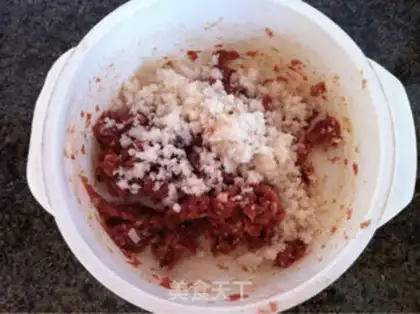Make Lotus meatballs step 5