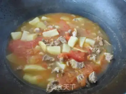 Make Beef tomato soup step 5