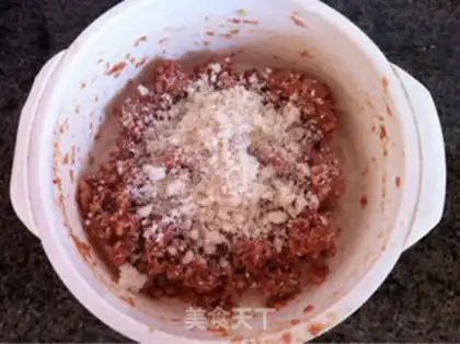 Make Lotus meatballs step 6