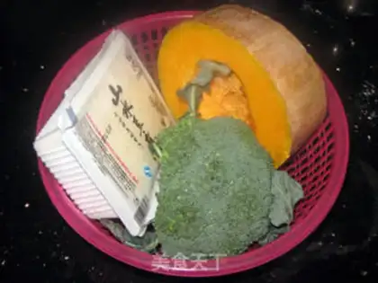 Make Gold tofu step 0