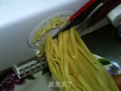 Make Egg noodles step 9