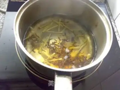 Make Sweet ginger tea step 4