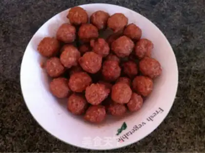 Make Lotus meatballs step 9
