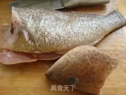Make Blackwood earfish step 1