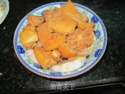 Make Pig hoof steamed taro step 7