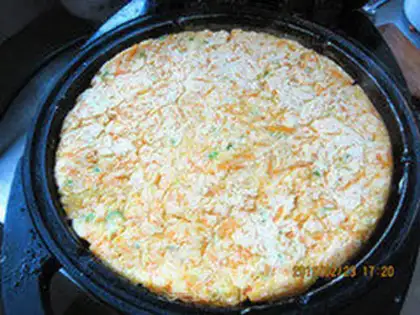 Make Egg pumpkin pie step 8