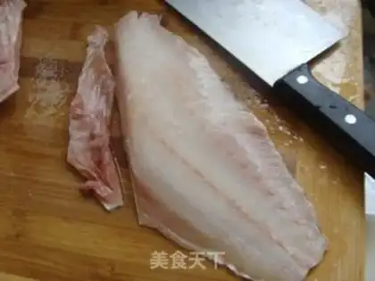Make Blackwood earfish step 4