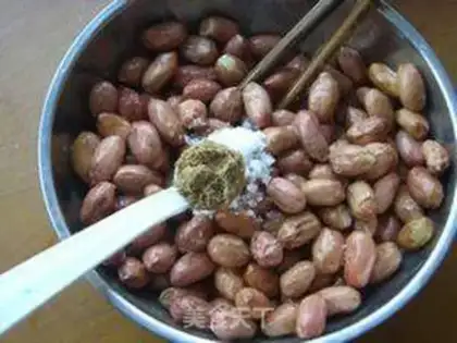Make Souffle peanut rice step 1