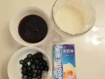 Make Blueberry mousse cake step 6