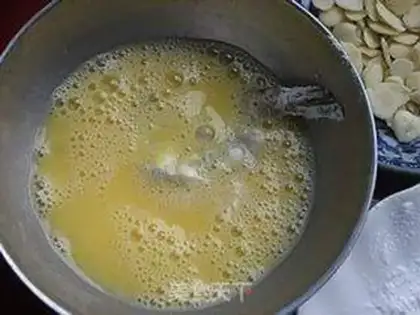 Make Almond shrimp step 4