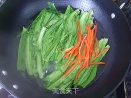 Make Oil saline leaves step 4