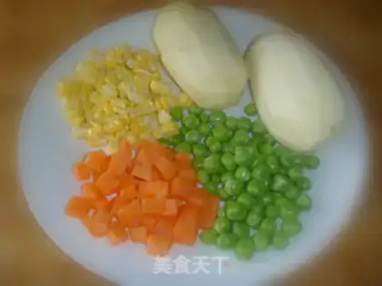 Make Spud salad step 0