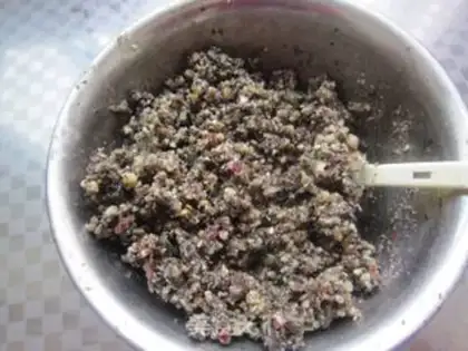 Make Black Sesame peanuts step 8