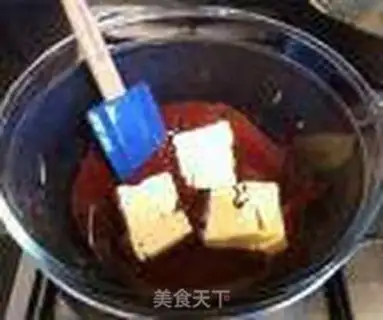 Make Lava chocolate cake step 2