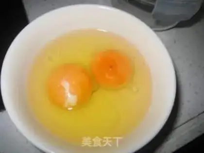 Make Milk peach gel eggs step 4