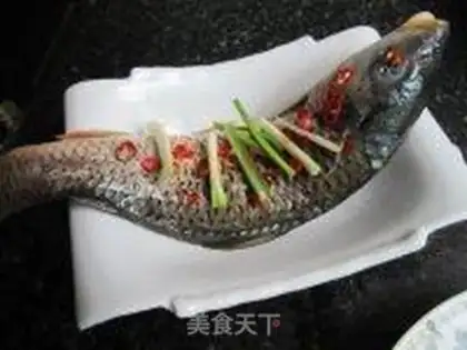 Make Carp in the steaming river step 2