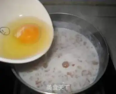 Make Milk peach gel eggs step 5