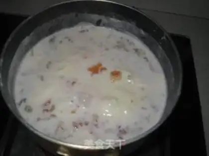 Make Milk peach gel eggs step 6