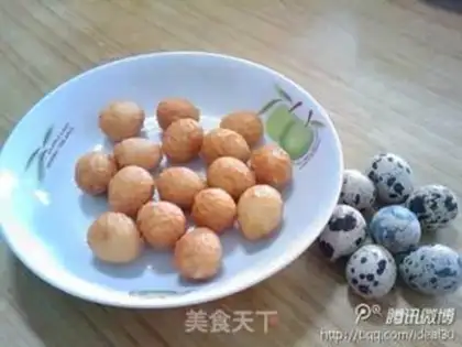 Make Tiger-skind quail eggs step 1