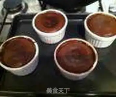Make Lava chocolate cake step 13