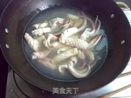 Make Squid radish step 4