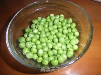 Make Rhods and peas step 1