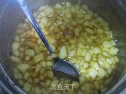 Make Caramel apple pie step 7