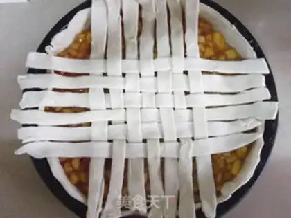 Make Caramel apple pie step 12